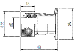 真空计测量接口 ALG (SUS304)