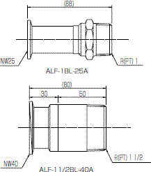 螺姆接头ALF (SUS304)